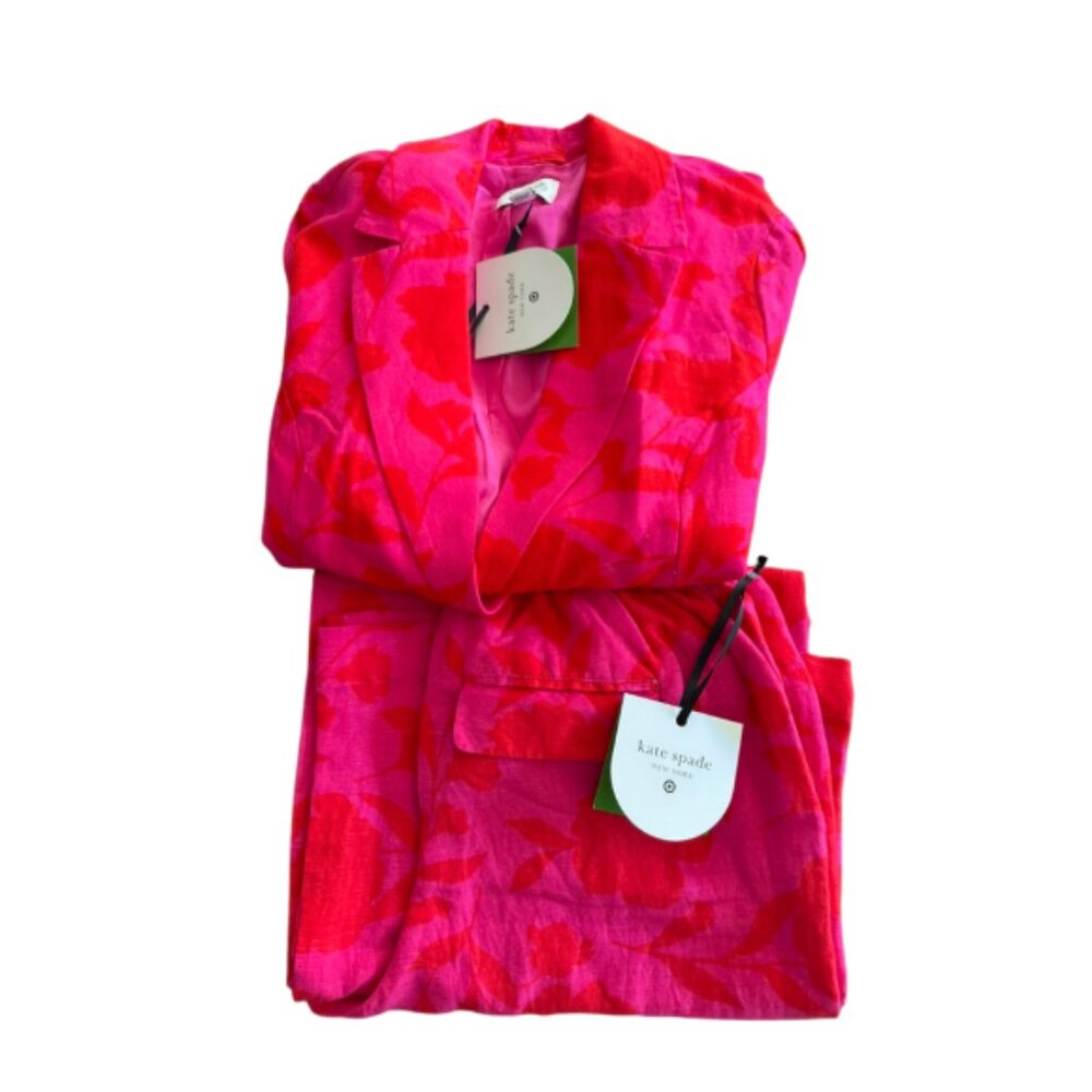 NWT | Kate Spade x Target | Classic Rose Floral | Women's Blazer & Pant | sz. S